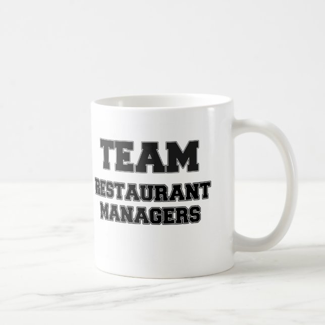 Team-Restaurant-Manager Tasse (Rechts)