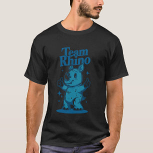 Team Rhino-Shirt Nashorn-Kostüm-Produkte für R T-Shirt