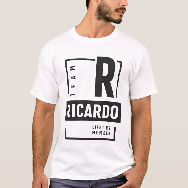 Team Ricardo Lifetime Mitglied Ricardo T-Shirt (Vorderseite)