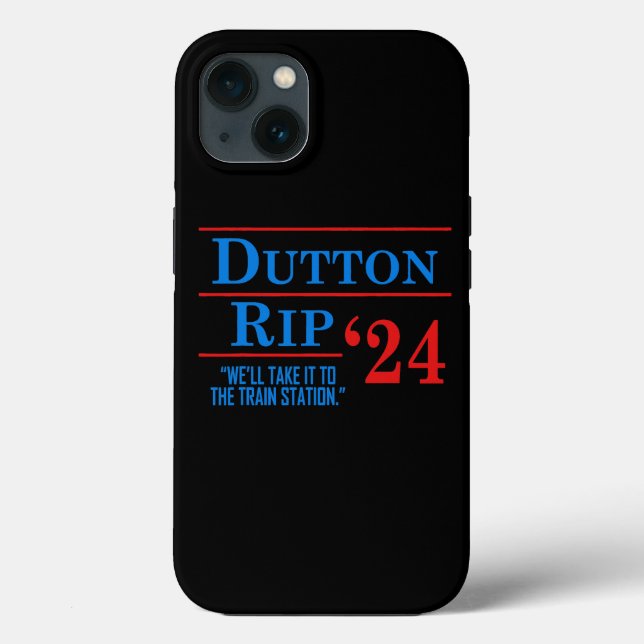 Team RIP 2024 Funny Campaign - Geschenke Bahnhof Case-Mate iPhone Hülle (Rückseite)