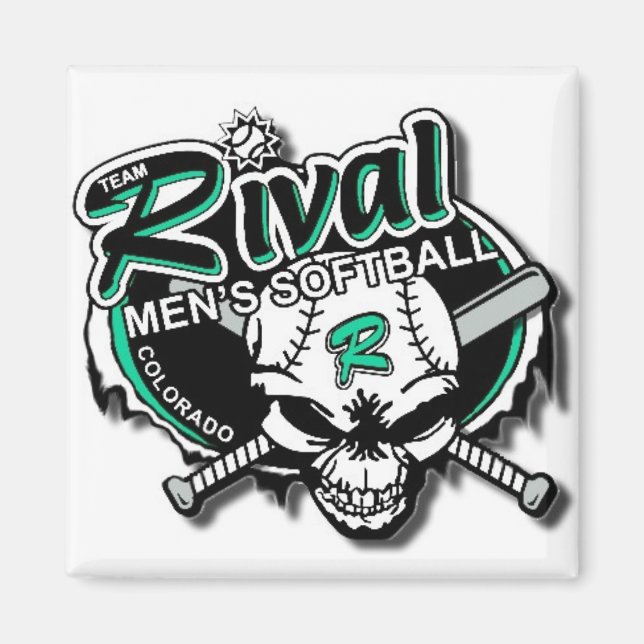 Team Rival Softball Magnet (Vorne)
