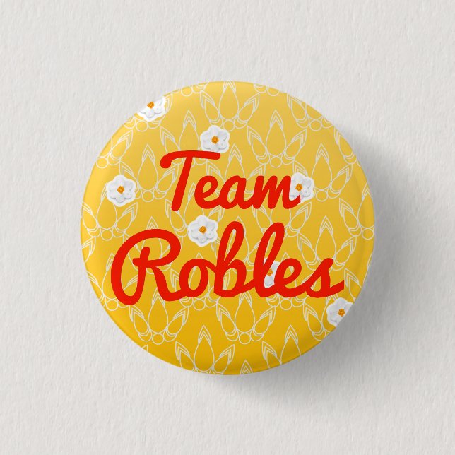 Team Robles Button (Vorderseite)