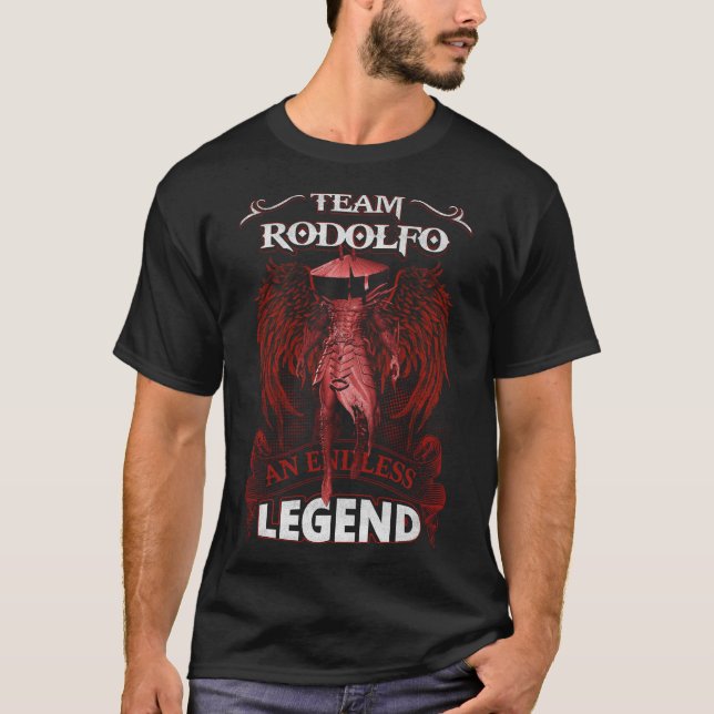 Team RODOLFO - Ein endloses LEGEND T-Shirt (Vorderseite)