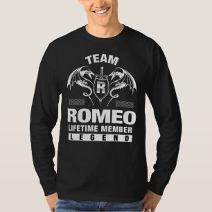 Team Romeo Lifetime Mitglied T-Shirt