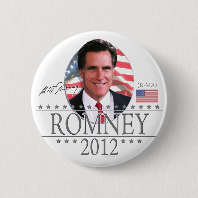 Team Romney im Jahre 2012 Button (Vorderseite)