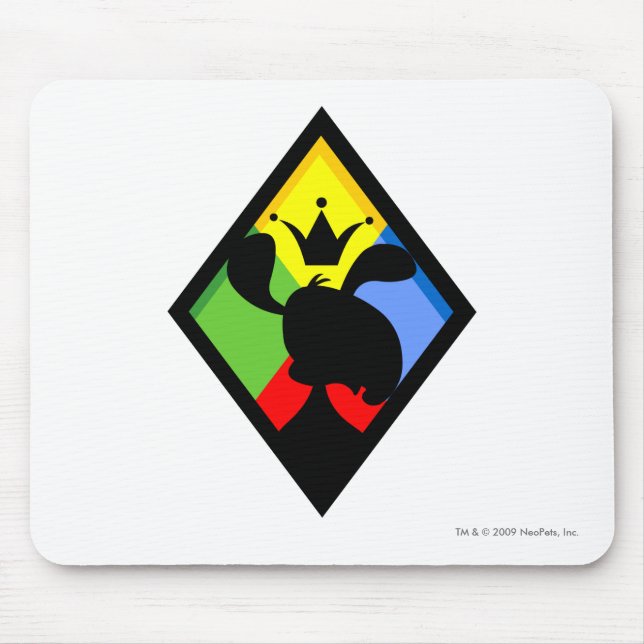 Team Roo Insel-Logo Mousepad (Vorne)