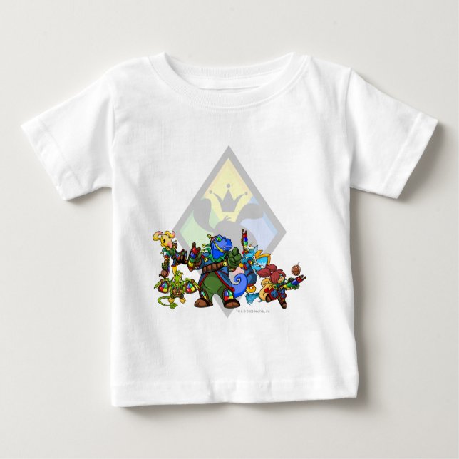 Team Roo Island Group Baby T-shirt (Vorderseite)