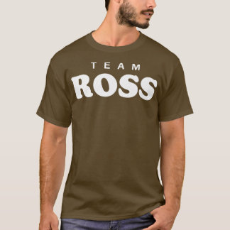 Team Ross Personalisierte Nachname Brauerei Famili T-Shirt