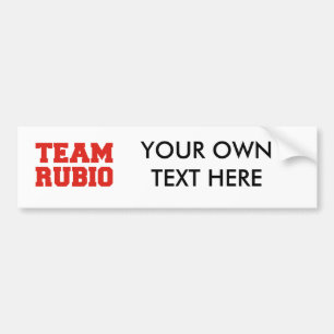 TEAM RUBIO.png Autoaufkleber