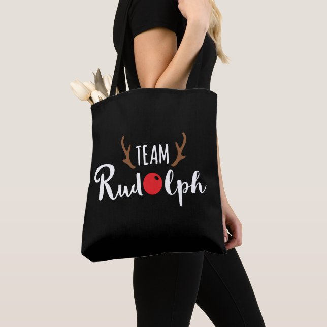 Team Rudolph Christmas Motif Tote Bag (Von Nahem)