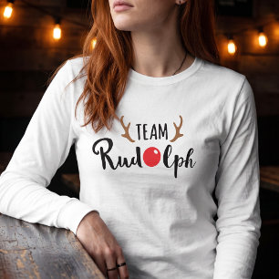 Team Rudolph - Logo des Weihnachtsmanns T-Shirt