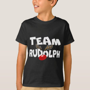 Team Rudolph Niedlich Weihnachtsmann Hirsch Lover  T-Shirt