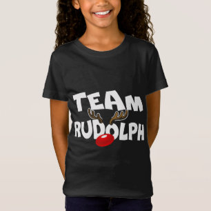 Team Rudolph Niedlich Weihnachtsmann Hirsch Lover  T-Shirt