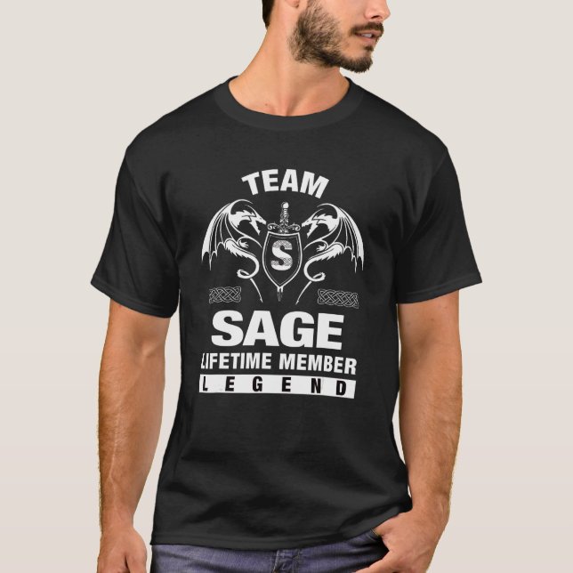 Team Sage Lifetime-Member T-Shirt (Vorderseite)