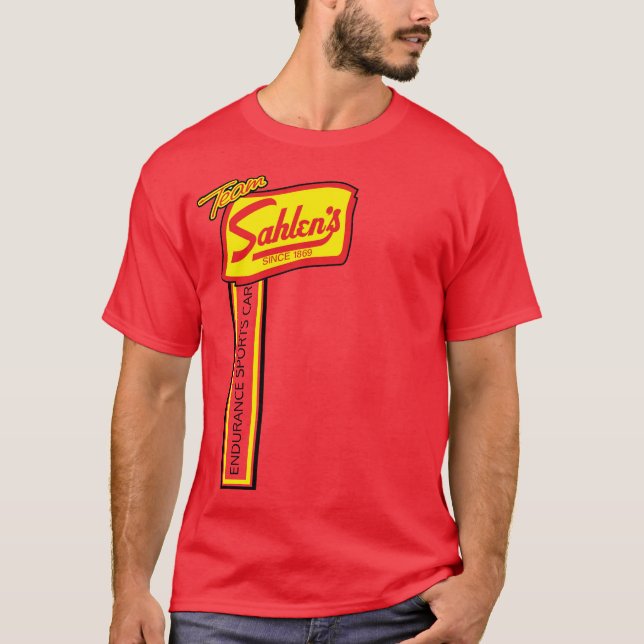Team Sahlen Endurance Sportwagen T-Shirt (Vorderseite)
