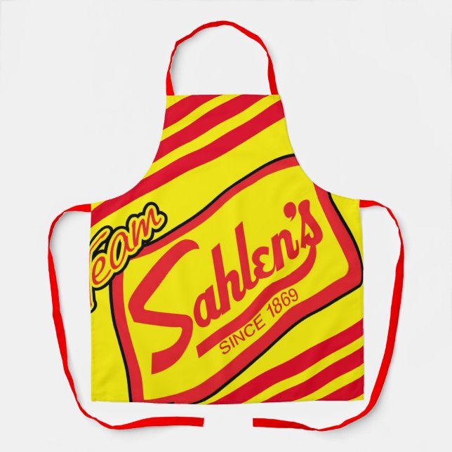 Team Sahlen Schürze Volldruck (Vorderseite)
