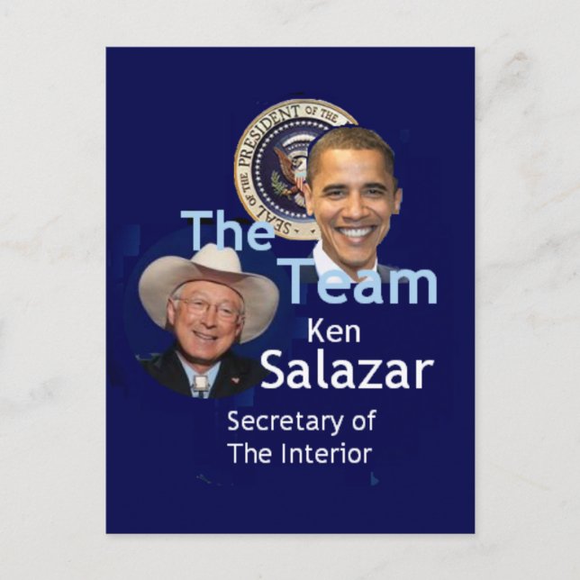 Team Salazar Postcard Postkarte (Vorderseite)