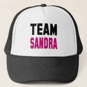 Team Sandra T - Shirt und Swag Truckerkappe