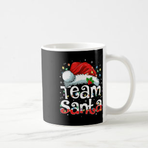 Team Santa Claus Weihnachts-Familien-Matching-Pyja Kaffeetasse
