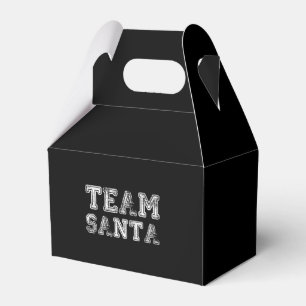 Team Santa Funny Weihnachten Geschenkschachtel