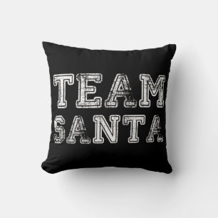 Team Santa Funny Weihnachten Kissen