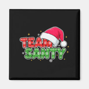 Team Santy-Weihnachten, Squad und Familie  Magnet