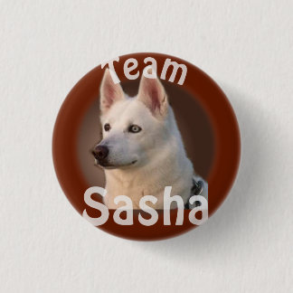 Team Sasha Knopf Button