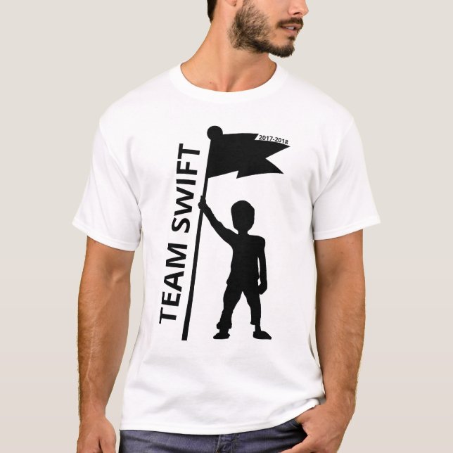 Team schnelles 2017-2018 T-Shirt (Vorderseite)