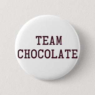 Team-Schokolade Button