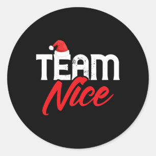 Team Schönes Shirt Lustiges Paar Passendes Outfit Runder Aufkleber