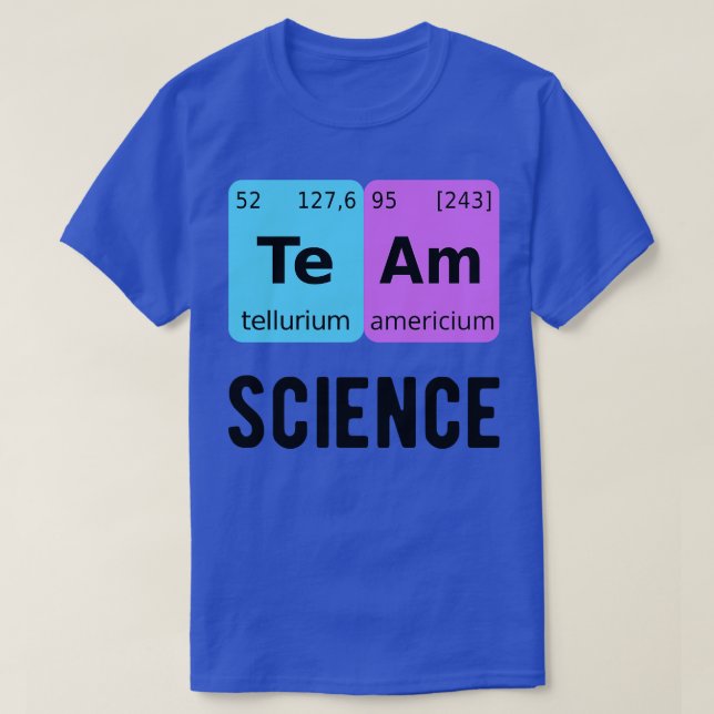 Team Science II T-Shirt (Design vorne)