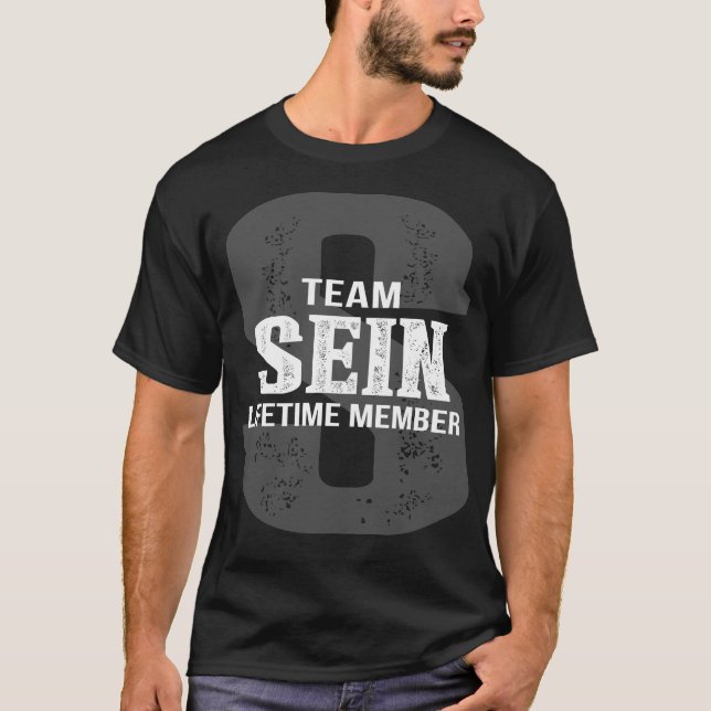 Team SEIN Lifetime Member T-Shirt (Vorderseite)