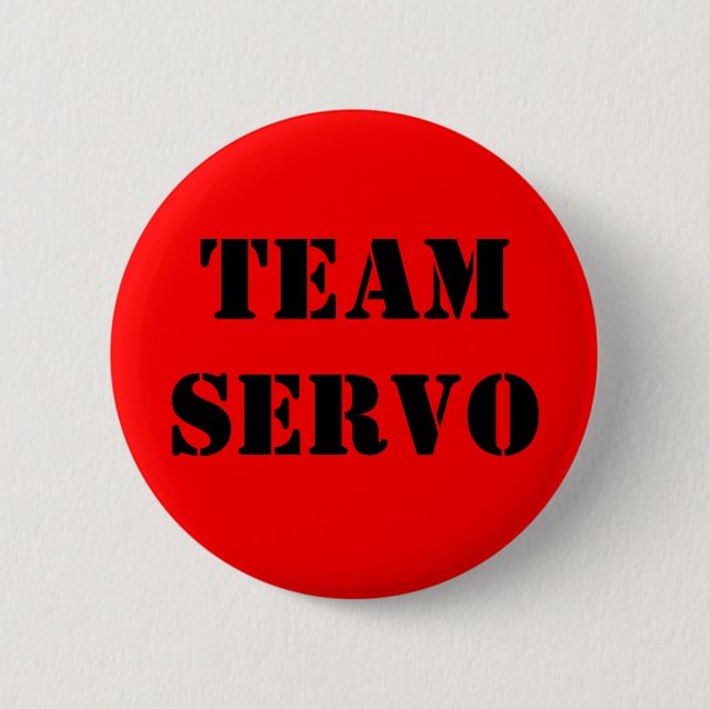 TEAM SERVO BUTTON (Vorderseite)