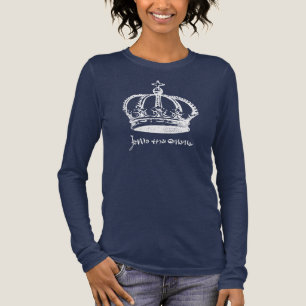 Team Seymour - Janes Krone und Unterschrift Tri-Blend Shirt