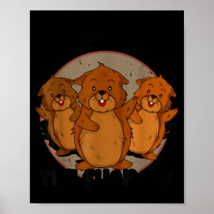Team Shadow Crew Groundhog Day Respektiere den Sch Poster