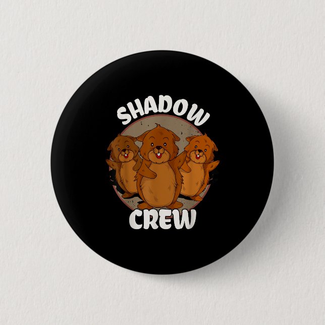 Team Shadow Crew Tag der Eichhörnchen  Button (Vorderseite)
