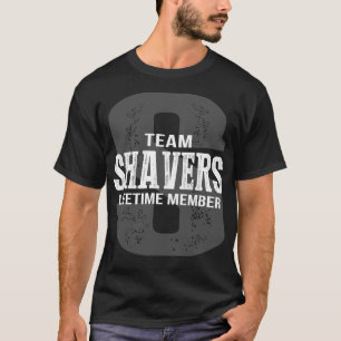 Team SHAVERS Lebenslanges Mitglied T-Shirt