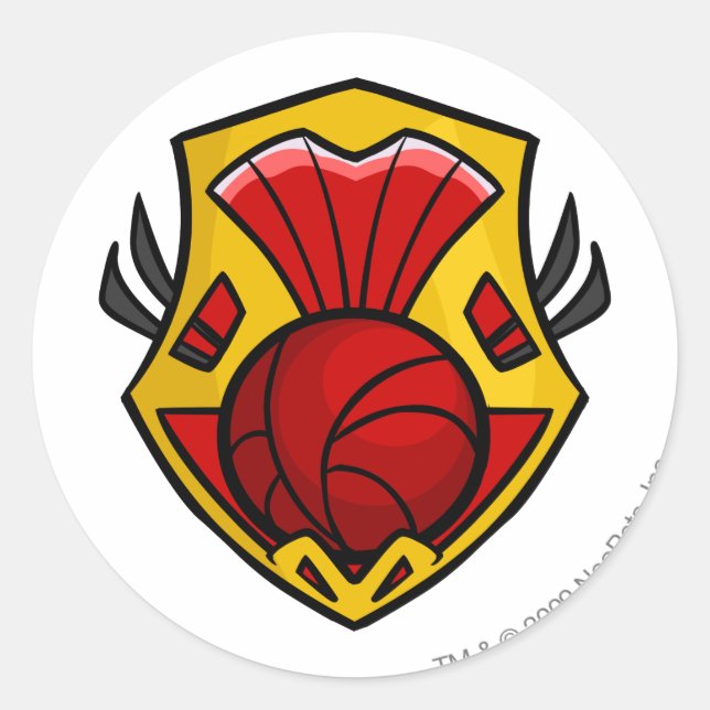 Team Shenkuu Logo Runder Aufkleber (Vorderseite)