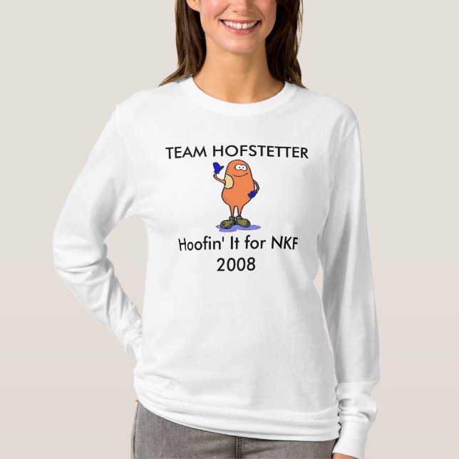 Team-Shirt für Nieren-Weg T-Shirt (Vorderseite)