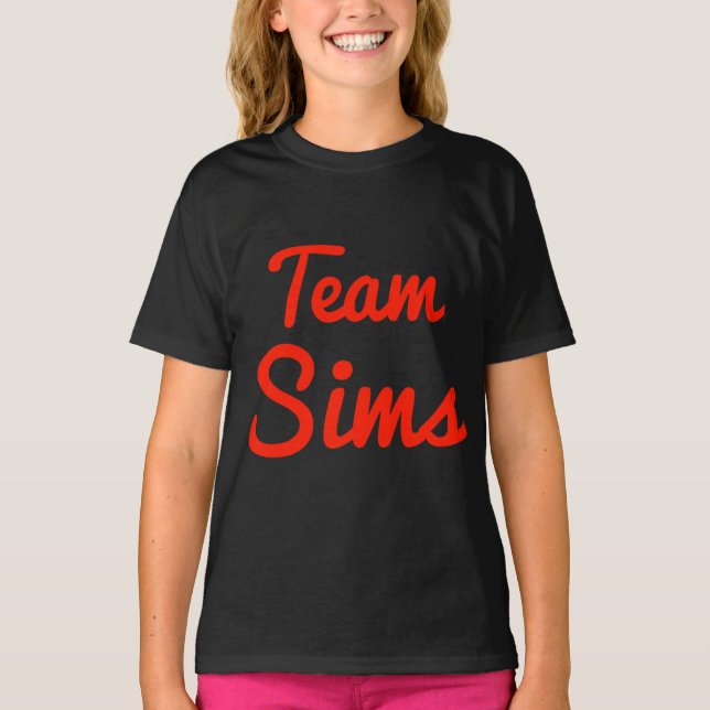 Team Sims T-Shirt (Vorderseite)
