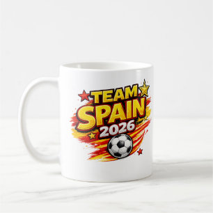 TEAM SPANIEN 2026 Tasse   Patriotisches Spanien Fu