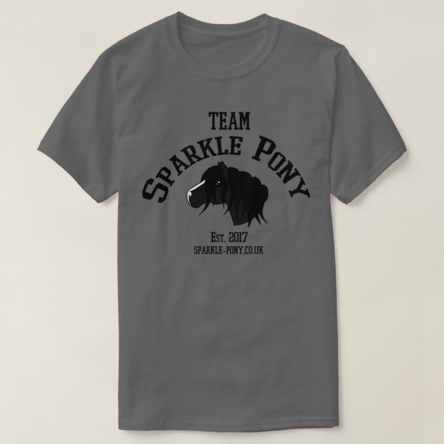 Team Sparkle Pony T-Shirt (Design vorne)