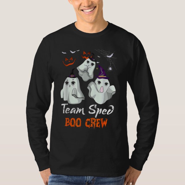 Team SPED Boo Crew Halloween Ghost SPED Special Ed T-Shirt (Vorderseite)