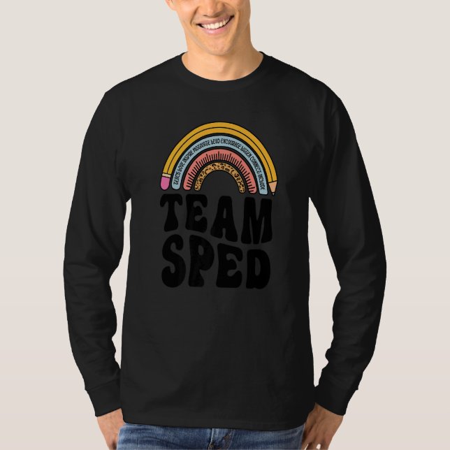 Team SPED Teacher Special Education Speducator Wom T-Shirt (Vorderseite)