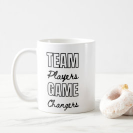 Team-Spieler Inspiration Corporate-Zitat-Geschenk Kaffeetasse