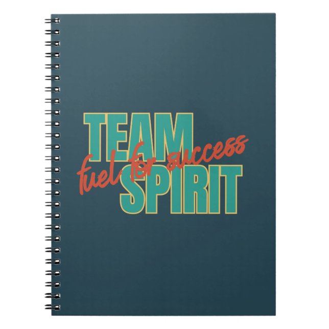 Team Spirit Inspiration Company Business-Geschenk Notizblock (Vorderseite)