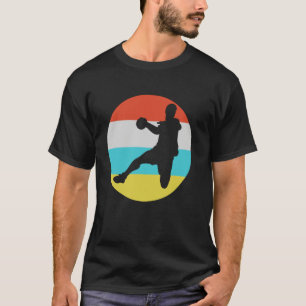 Team Sport Vintage Retro Handball Lustiger Dodgeba T-Shirt