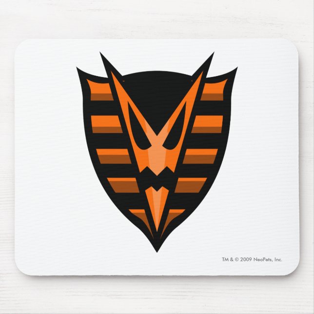 Team-Spuk Holz-Logo Mousepad (Vorne)