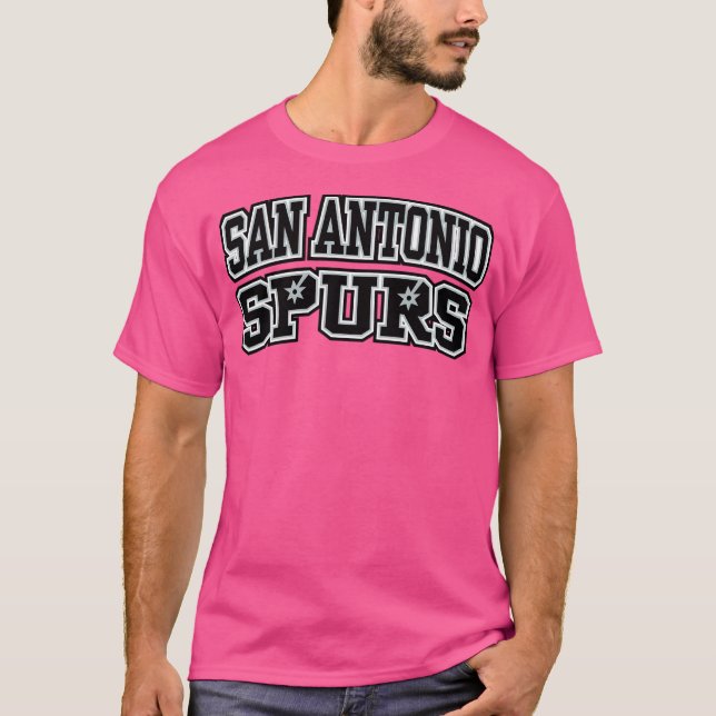 Team Spurs Basketball T-Shirt (Vorderseite)