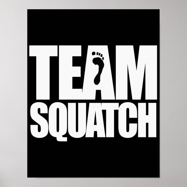 TEAM SQUATCH - POSTER (Vorne)